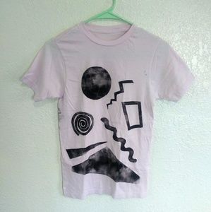 [ hand-printed memphis design t shirt ]